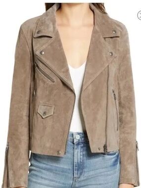 BLANKNYC Suede Jacket Size S
